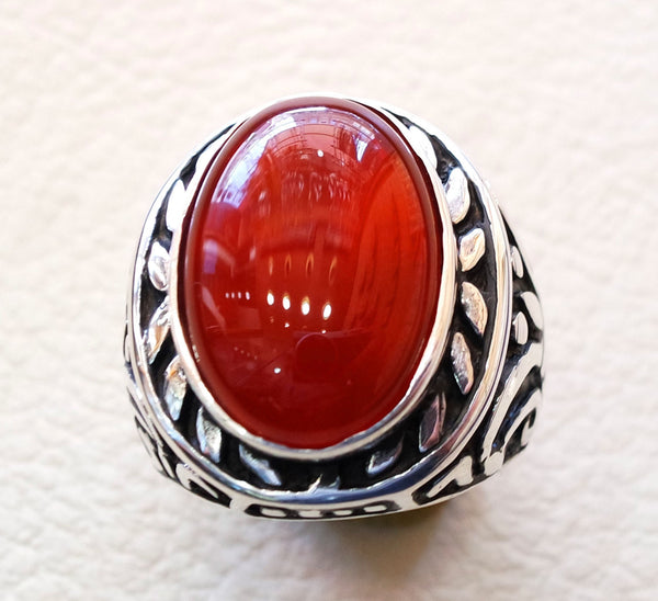 Carnelian aqeeq deals stone